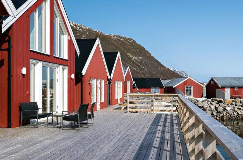 Rorbu I Lofoten Leknes Exterior foto